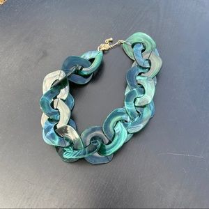 Chunky Green Necklace